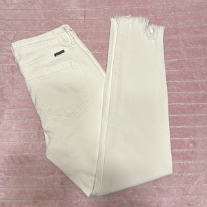 Kancan White skinny jeans size 7/27